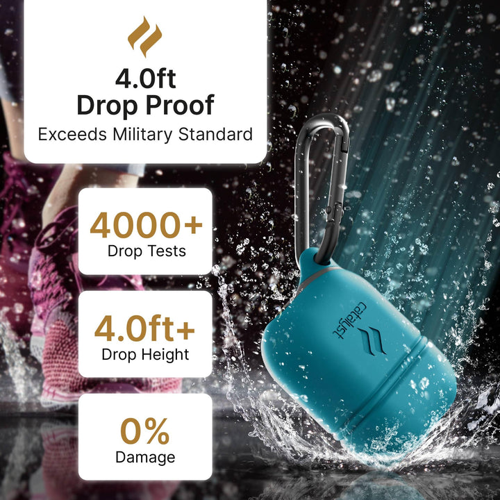 AquaGuard Shield: Drop-Resistant AirPods Case - DOKUTRONIX