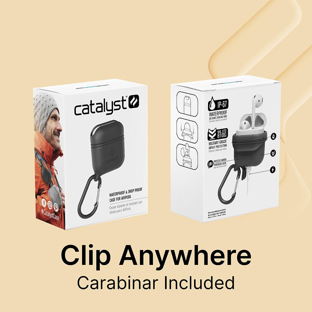 AquaGuard Shield: Drop-Resistant AirPods Case - DOKUTRONIX