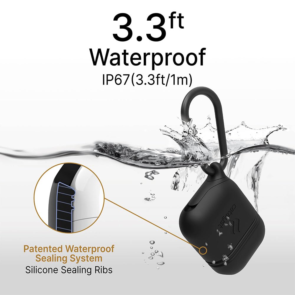 AquaGuard Shield: Drop-Resistant AirPods Case - DOKUTRONIX