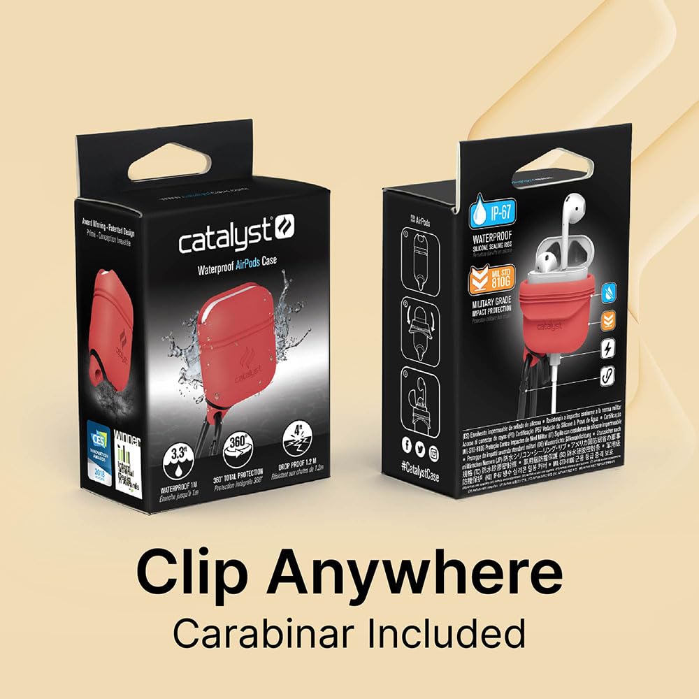 AquaGuard Shield: Drop-Resistant AirPods Case - DOKUTRONIX