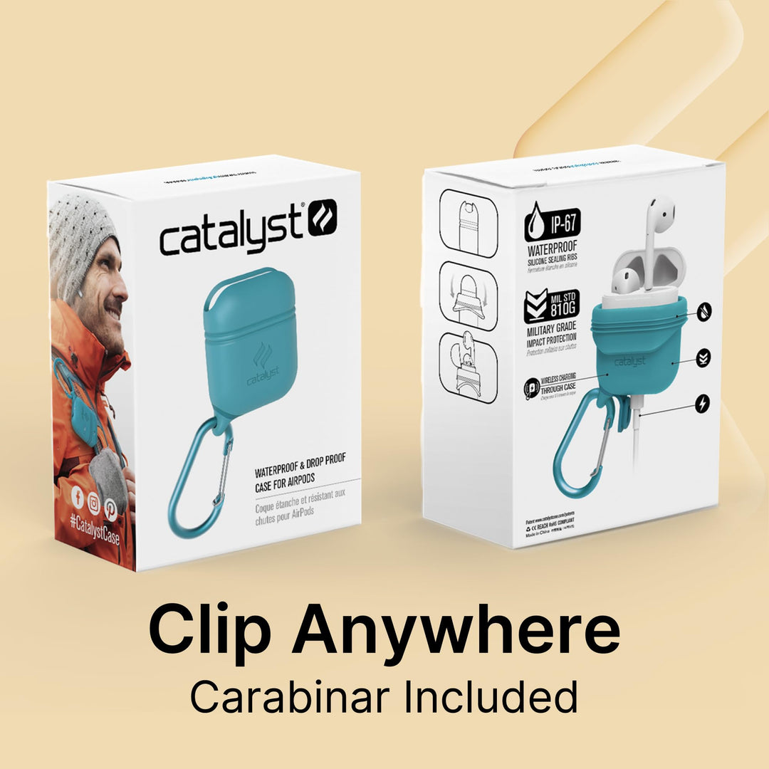 AquaGuard Shield: Drop-Resistant AirPods Case - DOKUTRONIX