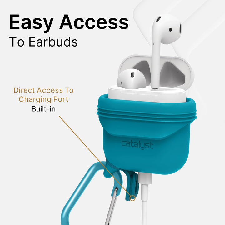 AquaGuard Shield: Drop-Resistant AirPods Case - DOKUTRONIX