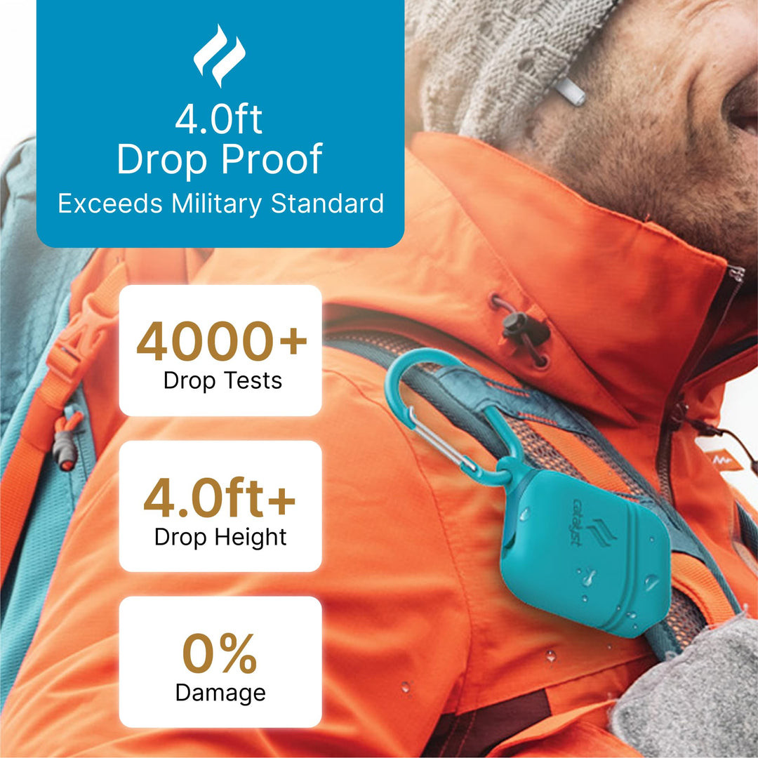 AquaGuard Shield: Drop-Resistant AirPods Case - DOKUTRONIX