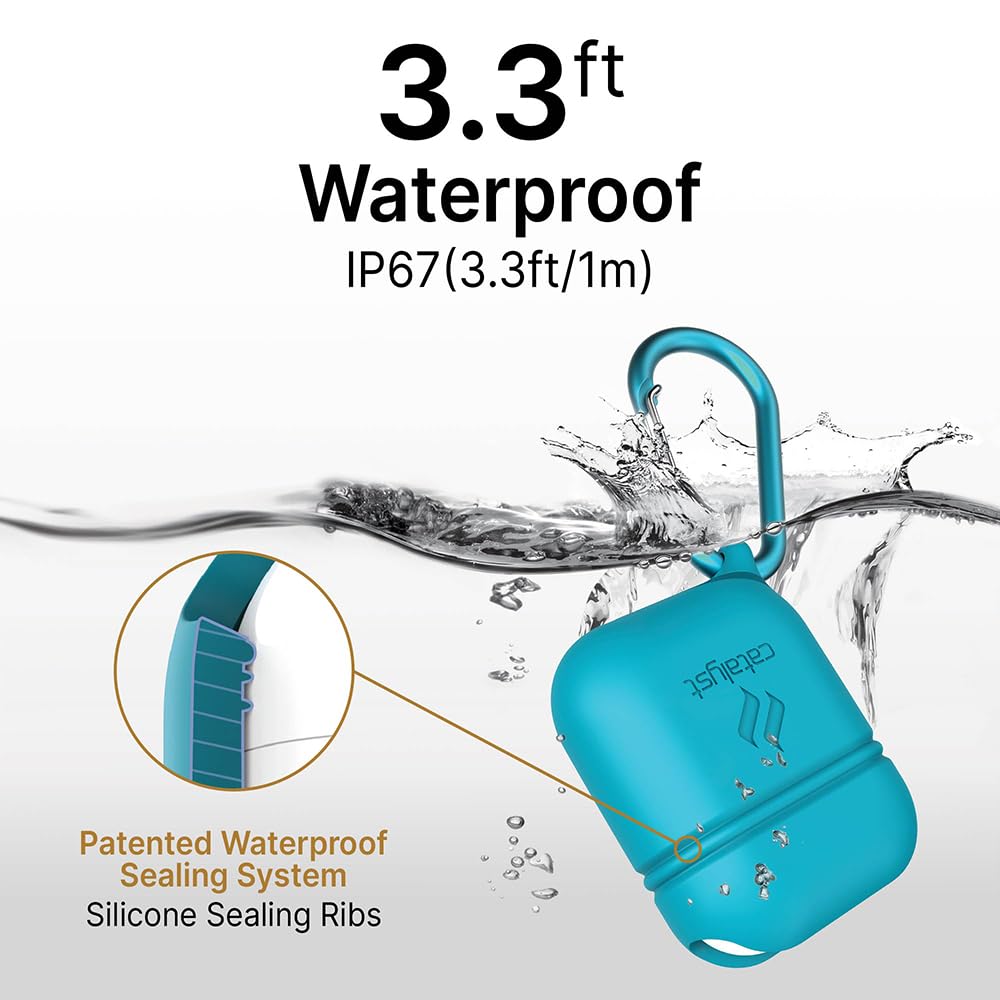 AquaGuard Shield: Drop-Resistant AirPods Case - DOKUTRONIX