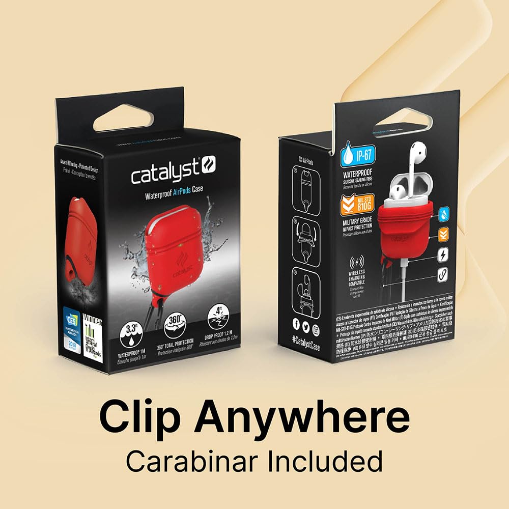 AquaGuard Shield: Drop-Resistant AirPods Case - DOKUTRONIX