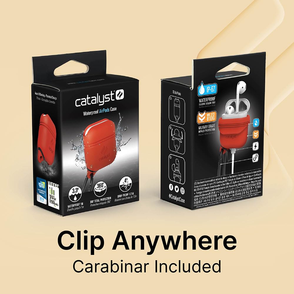 AquaGuard Shield: Drop-Resistant AirPods Case - DOKUTRONIX