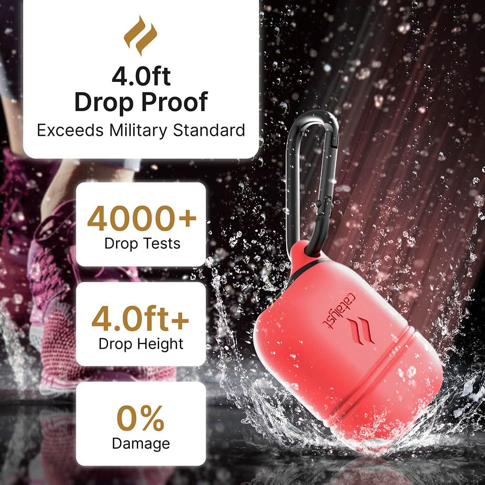 AquaGuard Shield: Drop-Resistant AirPods Case - DOKUTRONIX