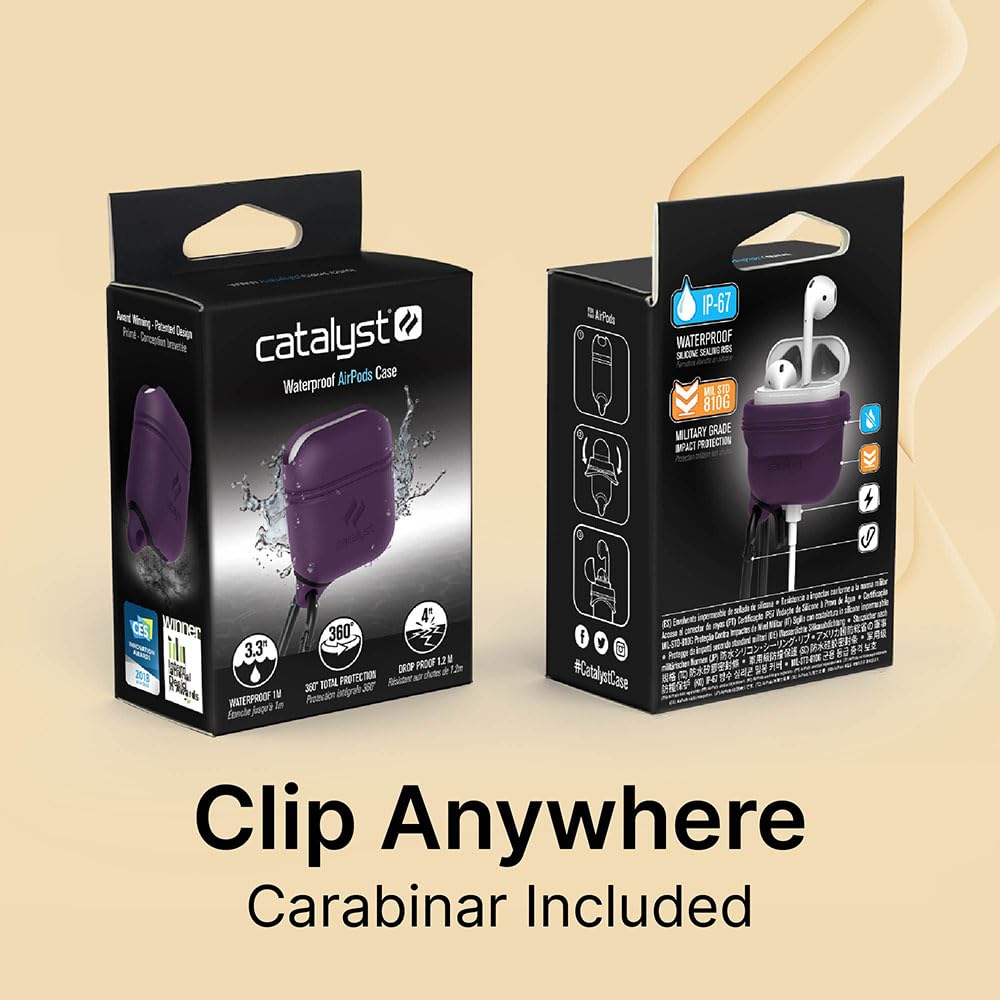 AquaGuard Shield: Drop-Resistant AirPods Case - DOKUTRONIX