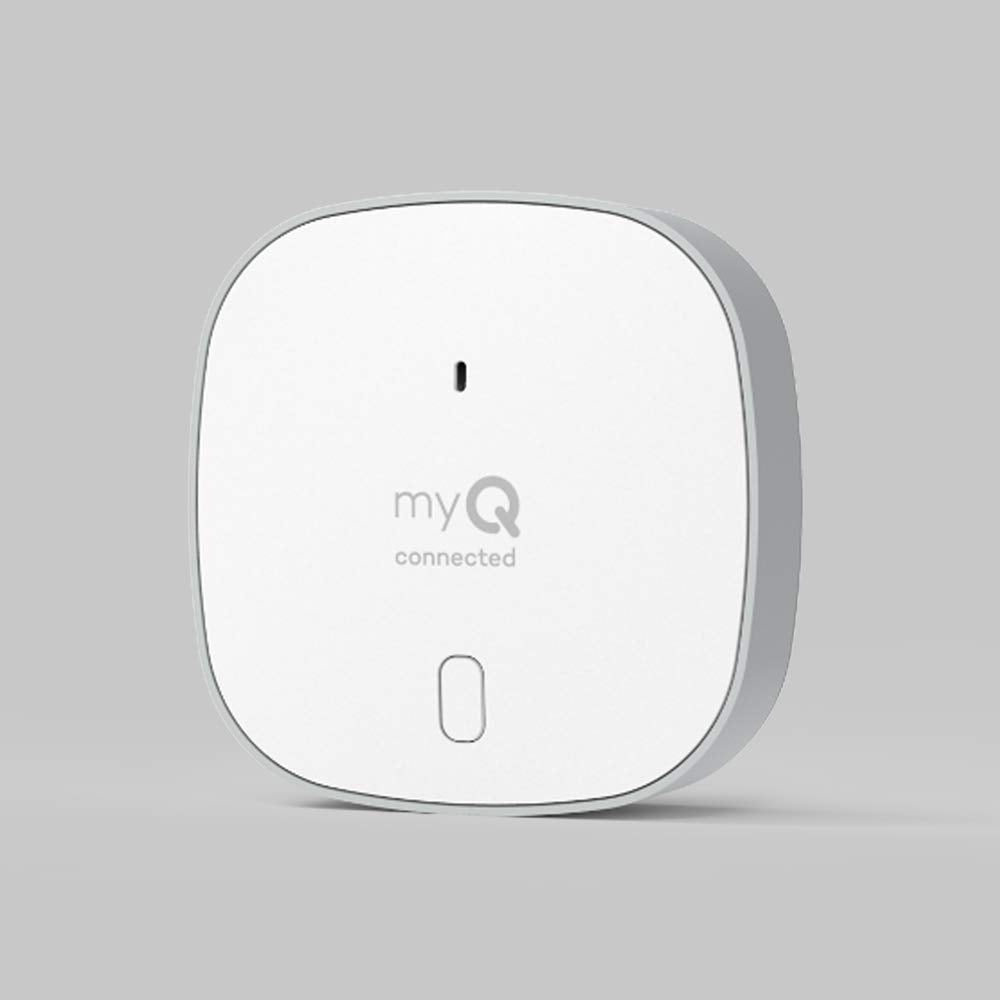 CHAMBERLAIN Smart Garage Control - Wireless Garage Hub and Sensor with Wifi & Bluetooth - Smartphone Controlled, myQ-G0401-ES, White - DOKUTRONIX