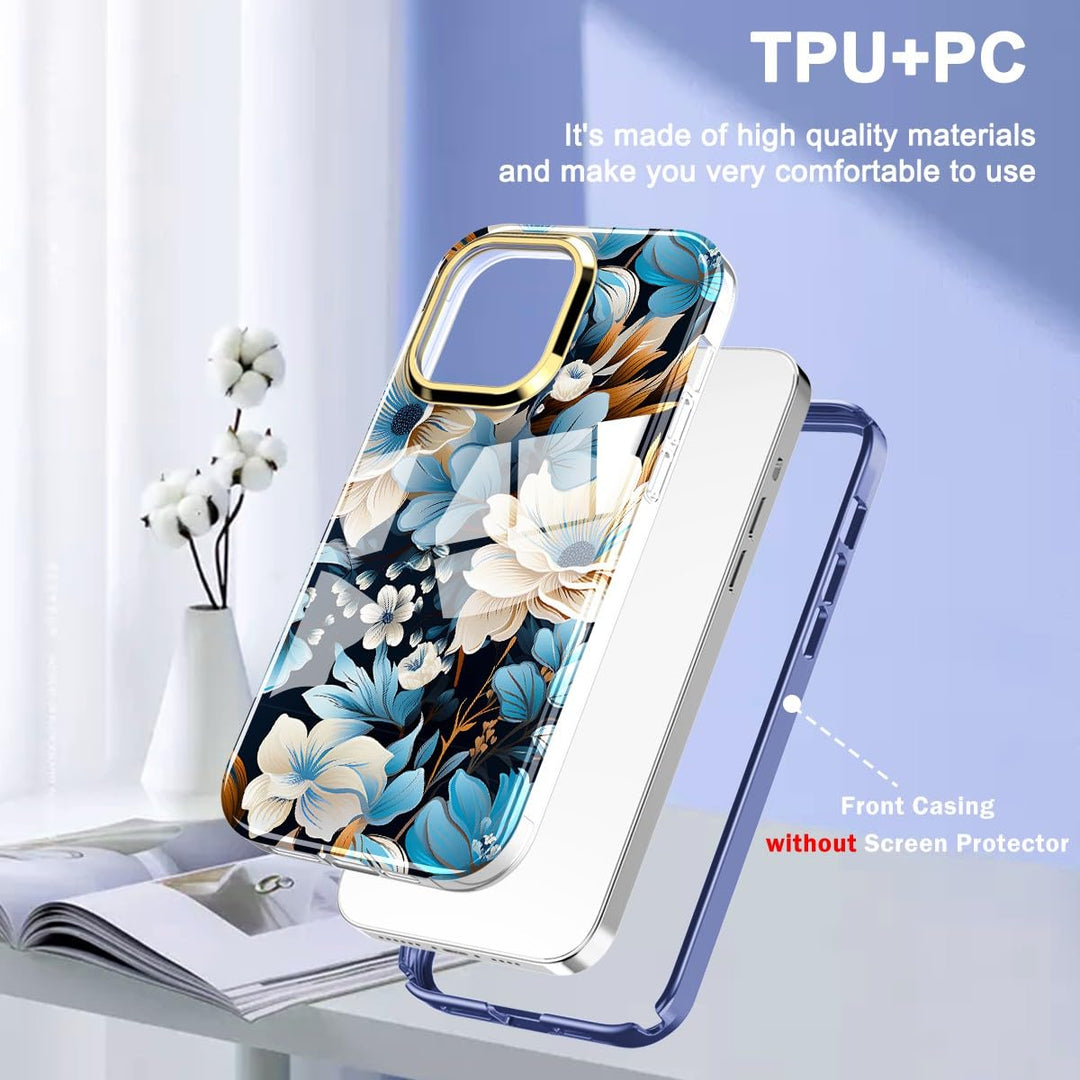 Chic Marble Shield Case for iPhone 16 Plus - DOKUTRONIX