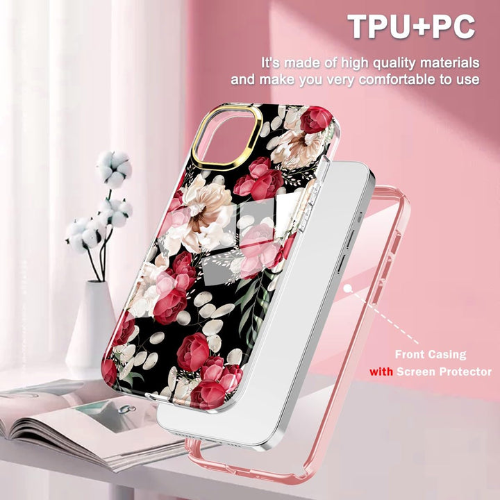 Chic Marble Shield Case for iPhone 16 Plus - DOKUTRONIX