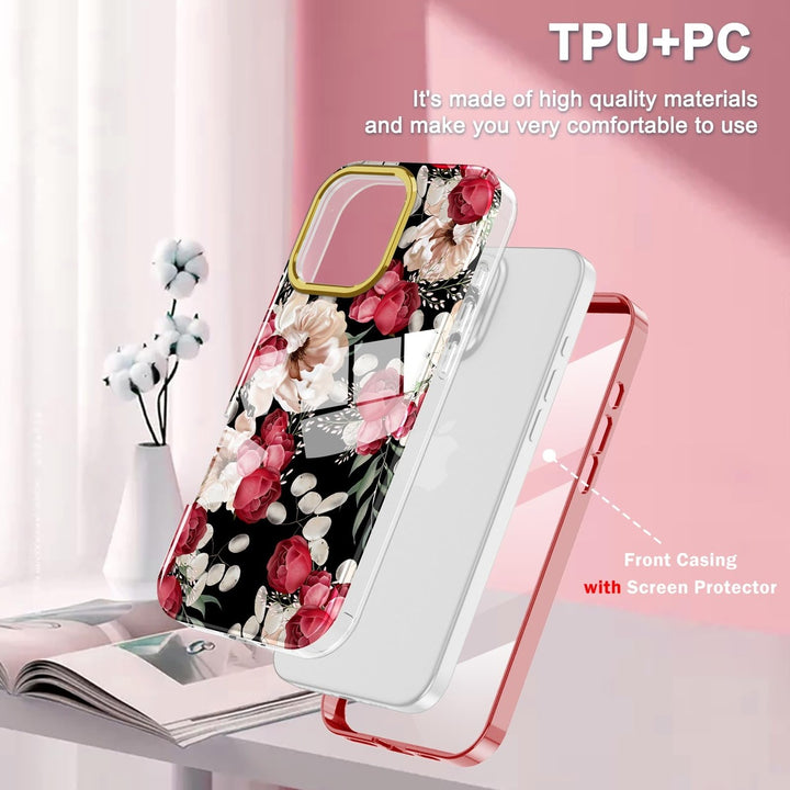 Chic Marble Shield Case for iPhone 16 Plus - DOKUTRONIX