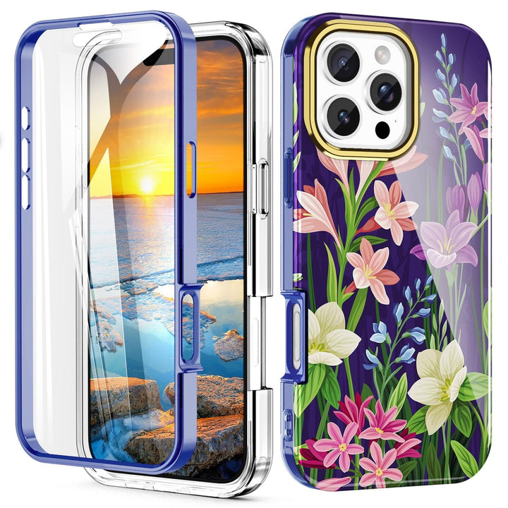 Chic Marble Shield Case for iPhone 16 Plus - DOKUTRONIX