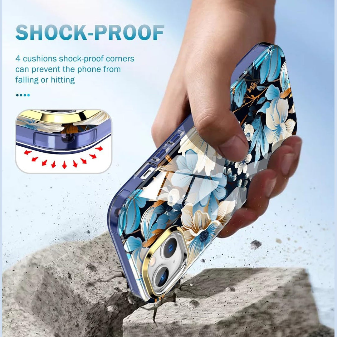 Chic Marble Shield Case for iPhone 16 Plus - DOKUTRONIX