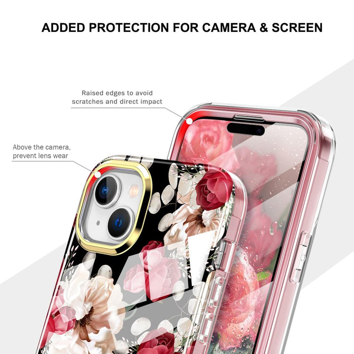 Chic Marble Shield Case for iPhone 16 Plus - DOKUTRONIX