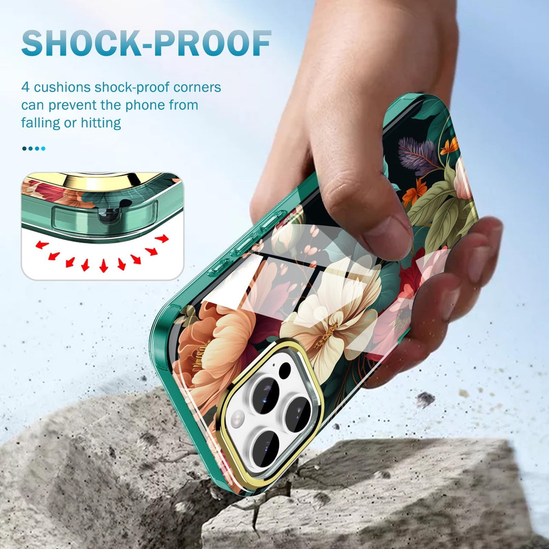 Chic Marble Shield Case for iPhone 16 Plus - DOKUTRONIX