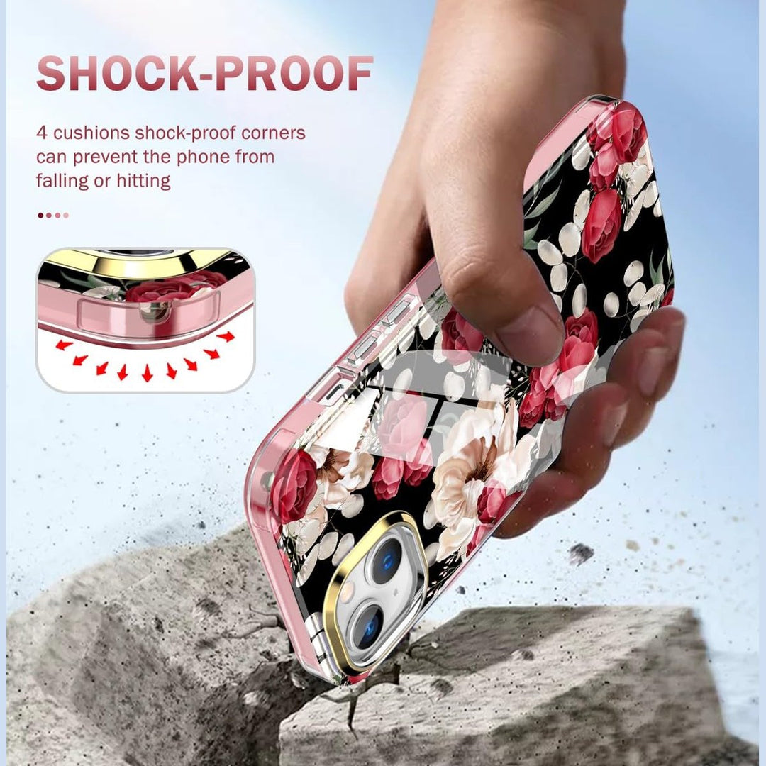 Chic Marble Shield Case for iPhone 16 Plus - DOKUTRONIX