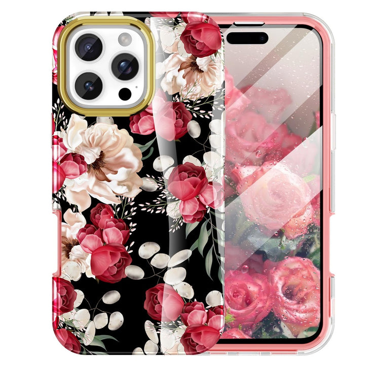 Chic Marble Shield Case for iPhone 16 Plus - DOKUTRONIX