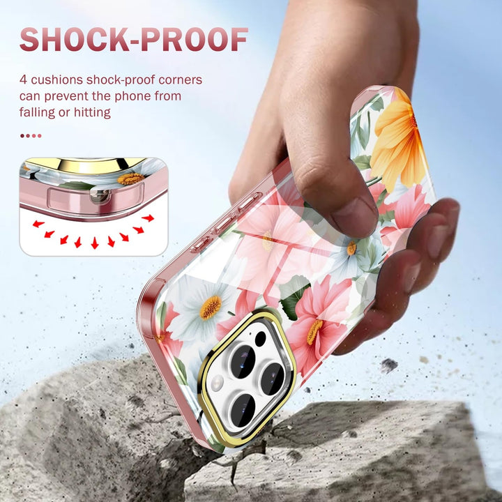 Chic Marble Shield Case for iPhone 16 Plus - DOKUTRONIX