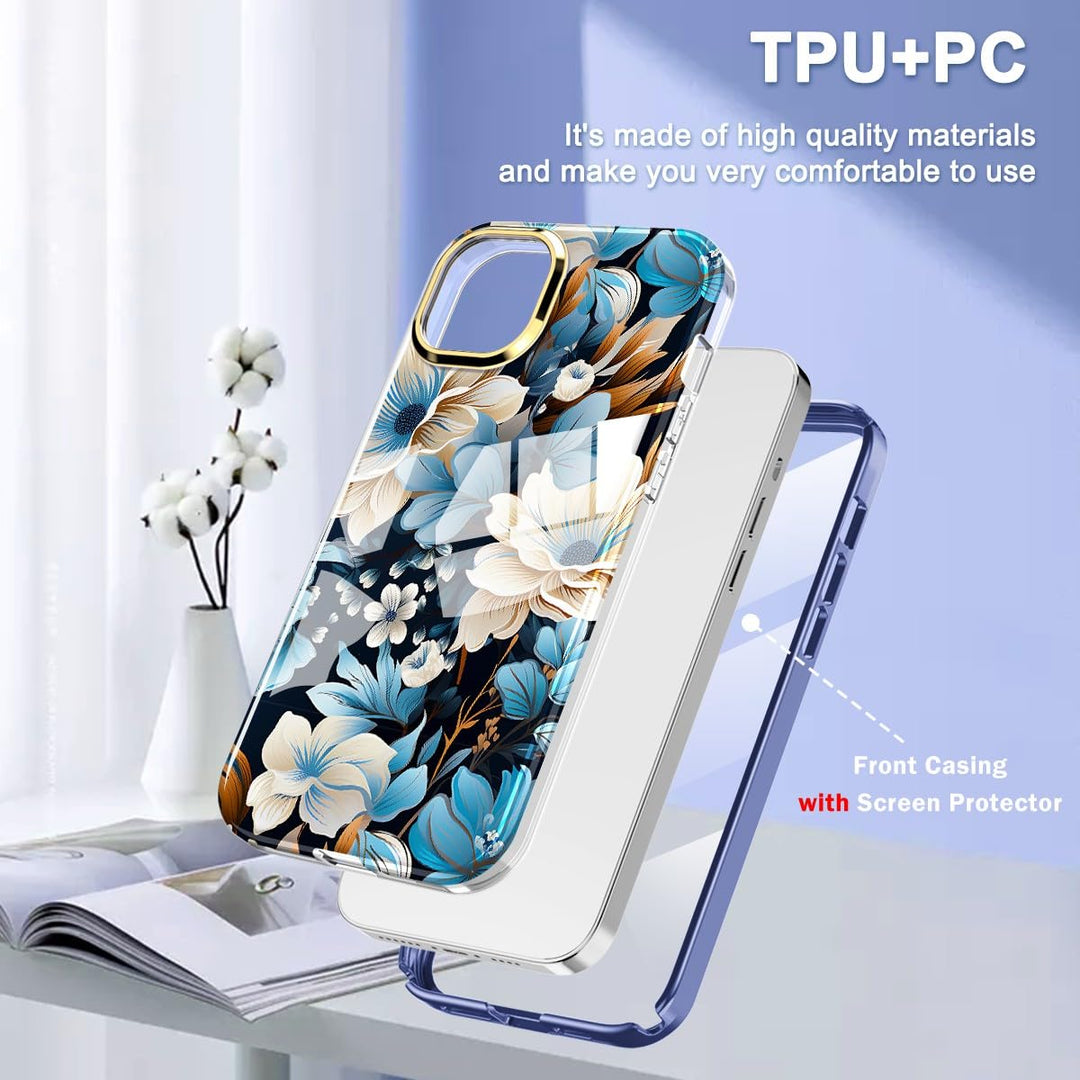 Chic Marble Shield Case for iPhone 16 Plus - DOKUTRONIX