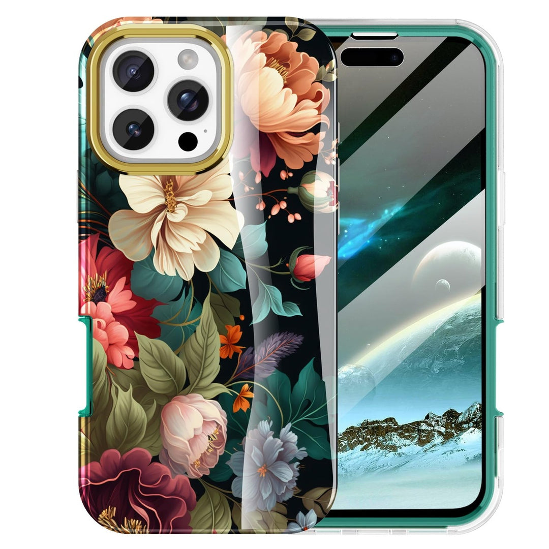 Chic Marble Shield Case for iPhone 16 Plus - DOKUTRONIX