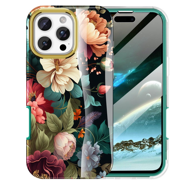 Chic Marble Shield Case for iPhone 16 Plus - DOKUTRONIX