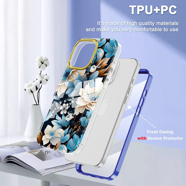 Chic Marble Shield Case for iPhone 16 Plus - DOKUTRONIX