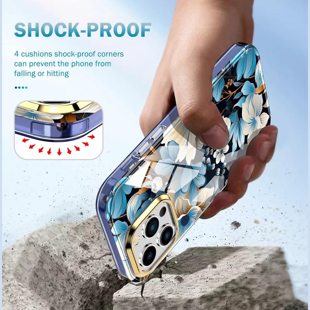 Chic Marble Shield Case for iPhone 16 Plus - DOKUTRONIX