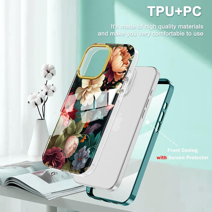 Chic Marble Shield Case for iPhone 16 Plus - DOKUTRONIX