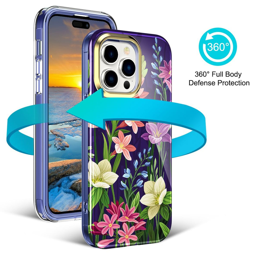 Chic Marble Shield Case for iPhone 16 Plus - DOKUTRONIX