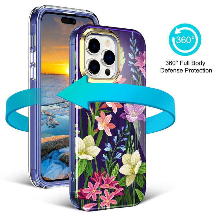 Chic Marble Shield Case for iPhone 16 Plus - DOKUTRONIX