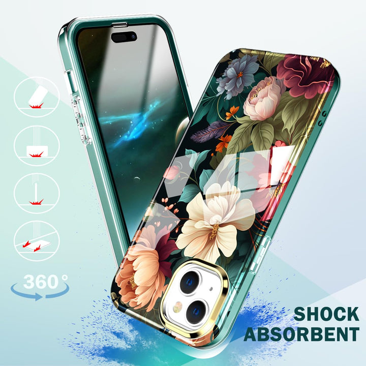Chic Marble Shield Case for iPhone 16 Plus - DOKUTRONIX