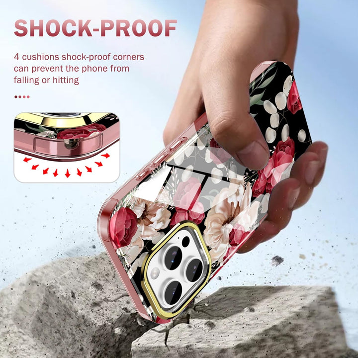 Chic Marble Shield Case for iPhone 16 Plus - DOKUTRONIX