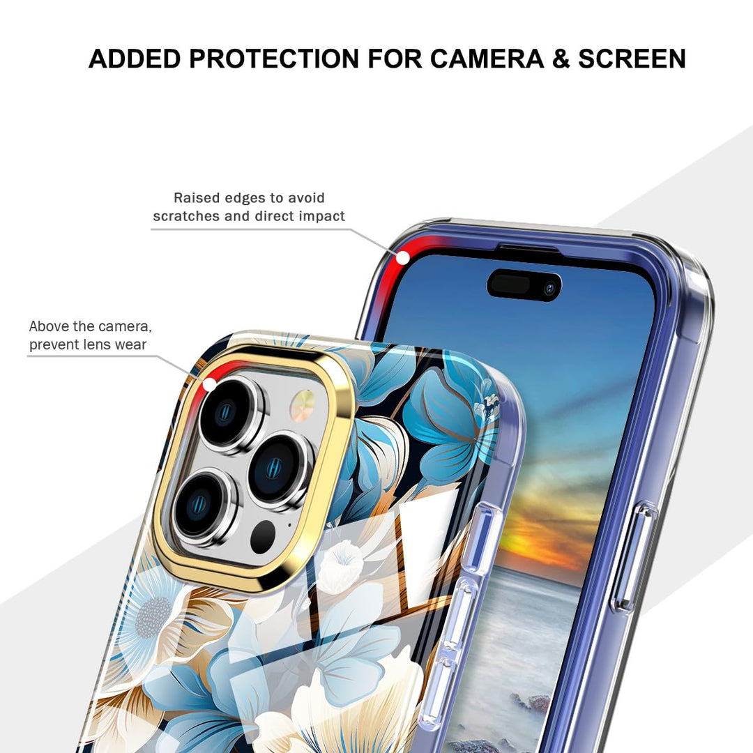 Chic Marble Shield Case for iPhone 16 Plus - DOKUTRONIX