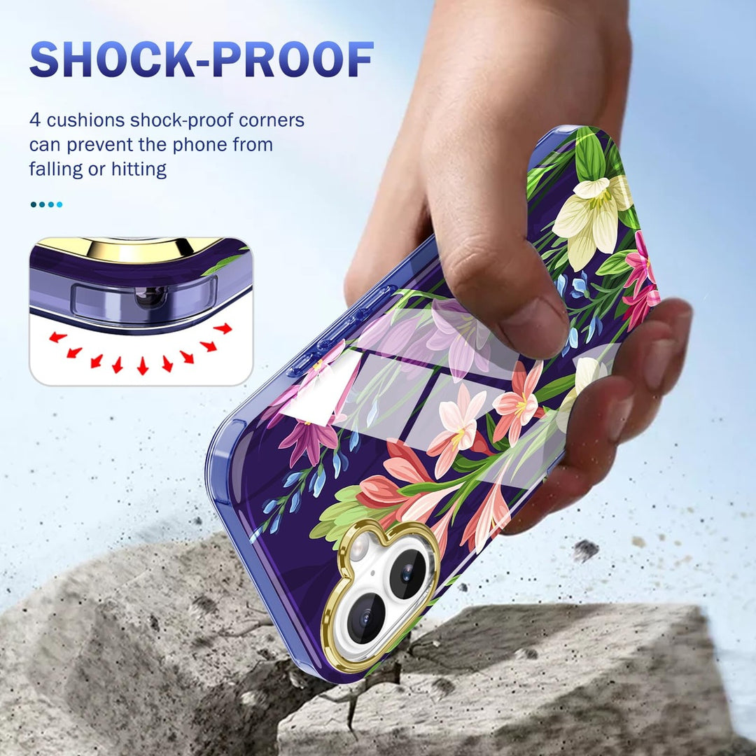 Chic Marble Shield Case for iPhone 16 Plus - DOKUTRONIX