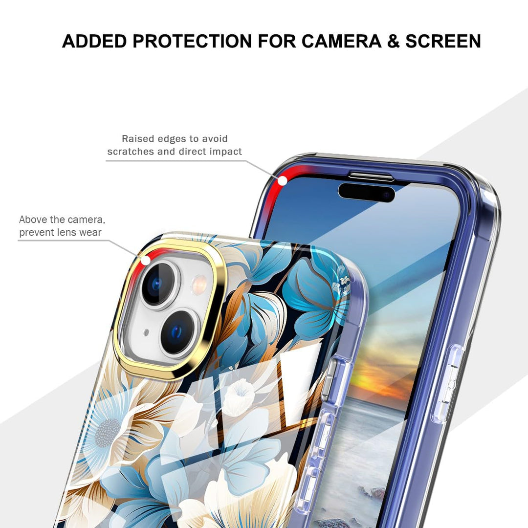 Chic Marble Shield Case for iPhone 16 Plus - DOKUTRONIX