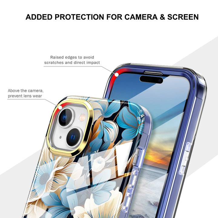 Chic Marble Shield Case for iPhone 16 Plus - DOKUTRONIX