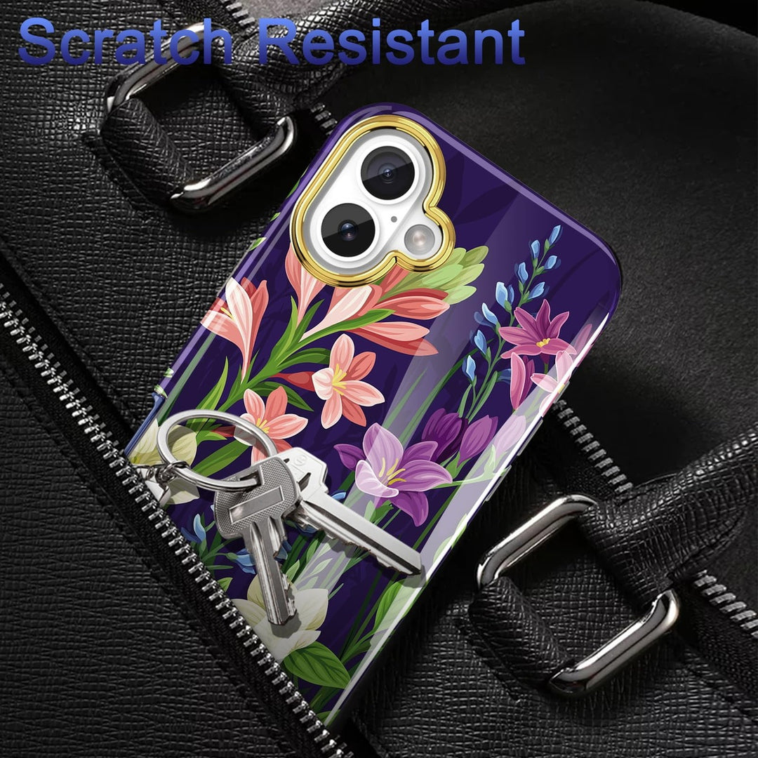 Chic Marble Shield Case for iPhone 16 Plus - DOKUTRONIX