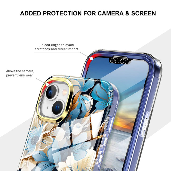 Chic Marble Shield Case for iPhone 16 Plus - DOKUTRONIX