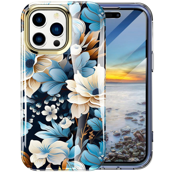 Chic Marble Shield Case for iPhone 16 Plus - DOKUTRONIX