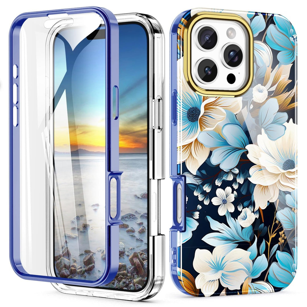 Chic Marble Shield Case for iPhone 16 Plus - DOKUTRONIX