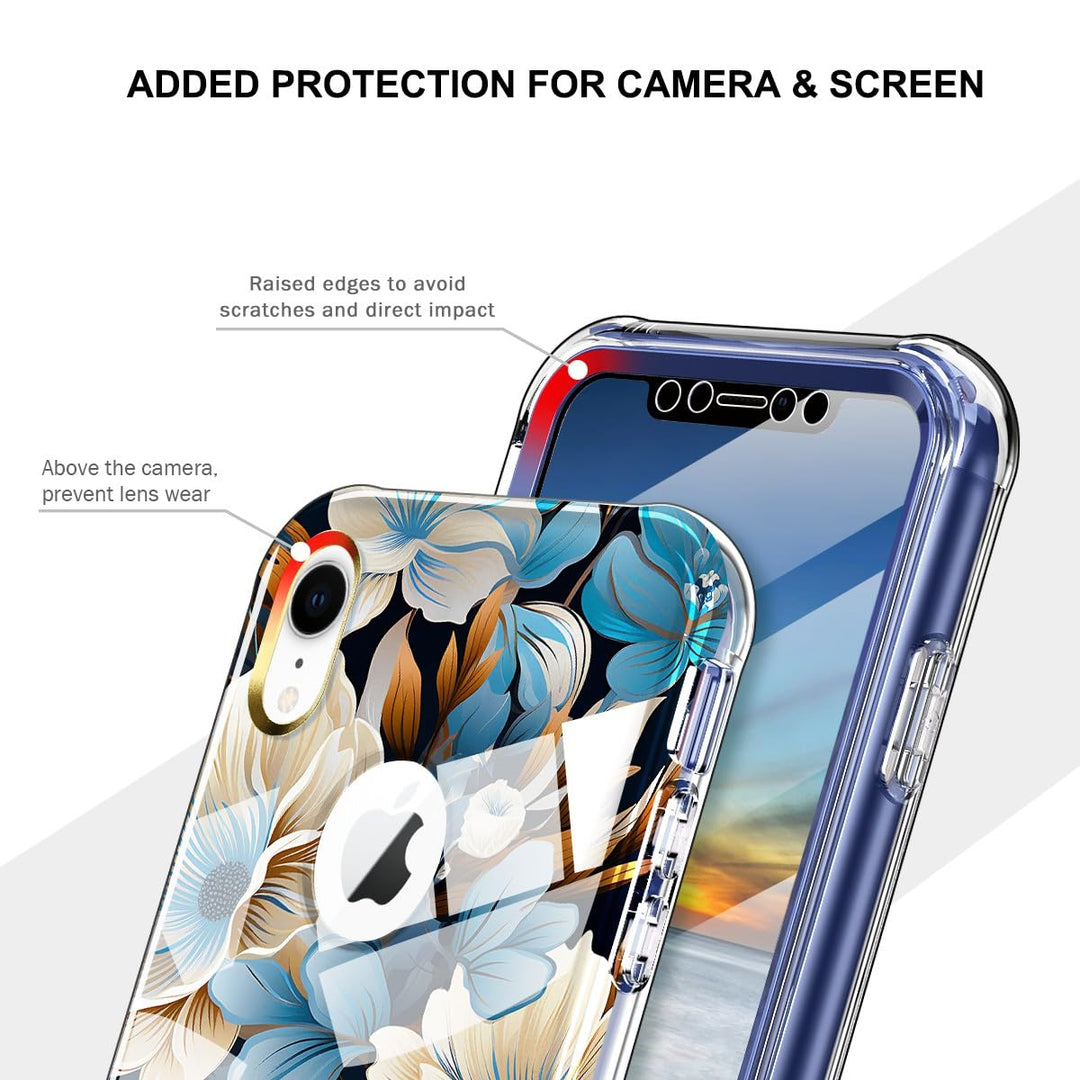 Chic Marble Shield Case for iPhone 16 Plus - DOKUTRONIX