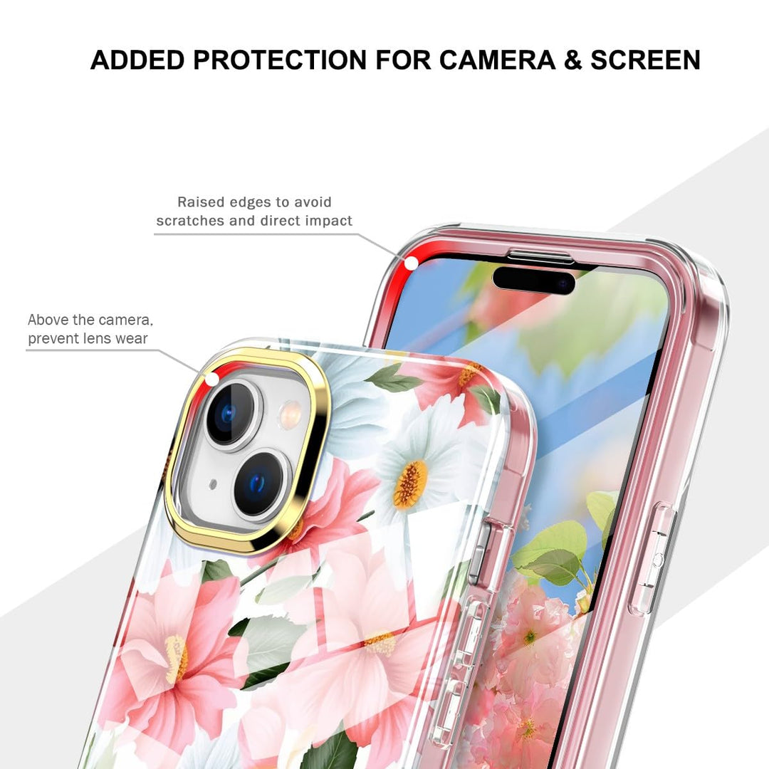 Chic Marble Shield Case for iPhone 16 Plus - DOKUTRONIX