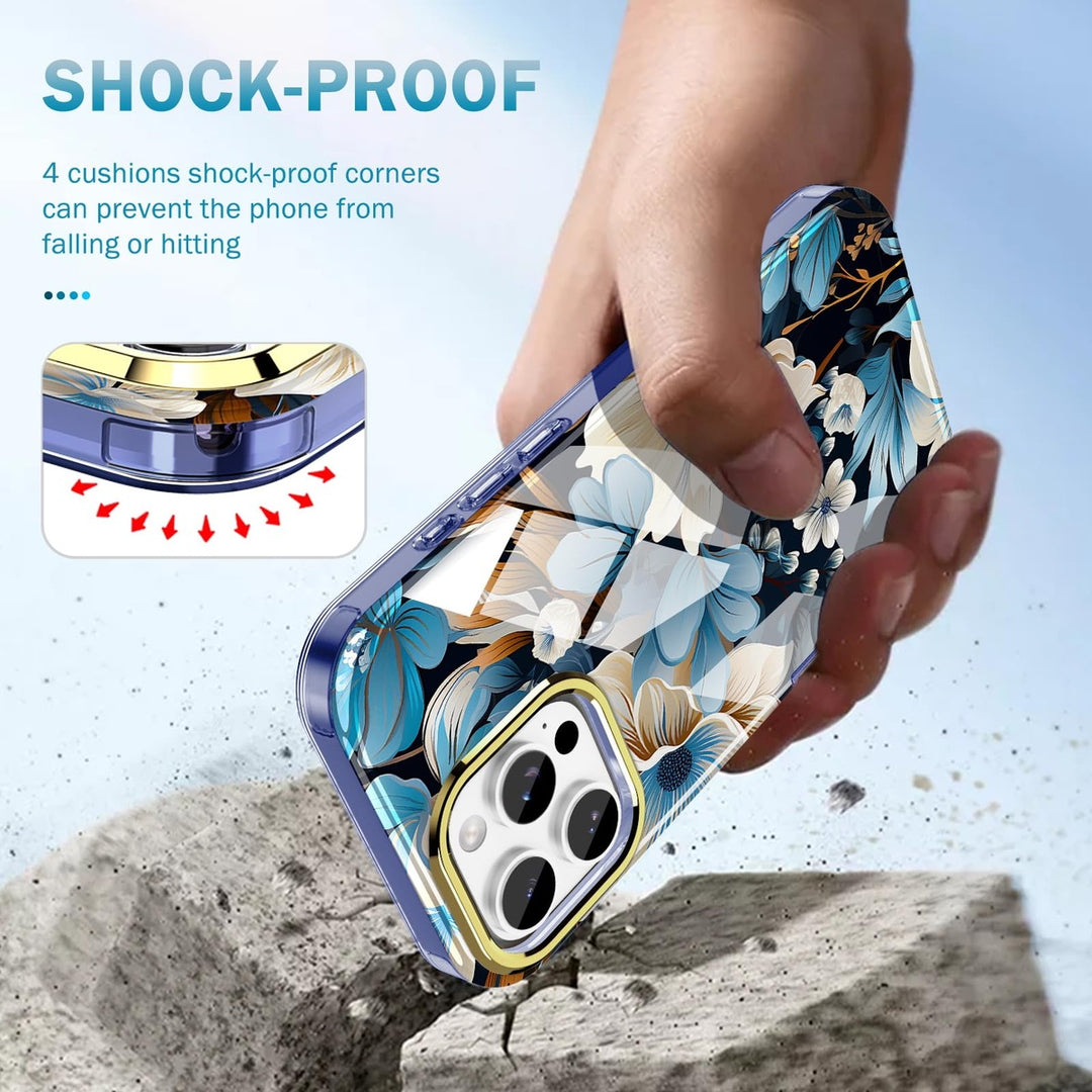 Chic Marble Shield Case for iPhone 16 Plus - DOKUTRONIX