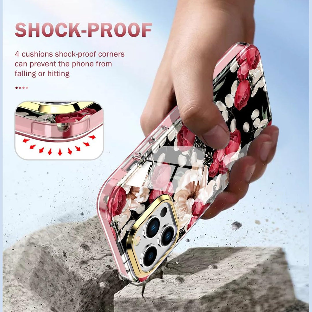 Chic Marble Shield Case for iPhone 16 Plus - DOKUTRONIX