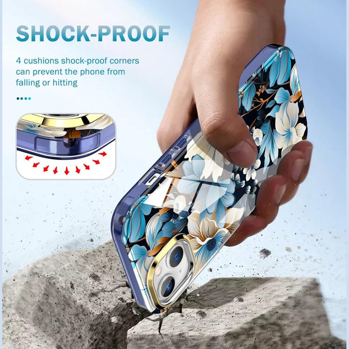 Chic Marble Shield Case for iPhone 16 Plus - DOKUTRONIX