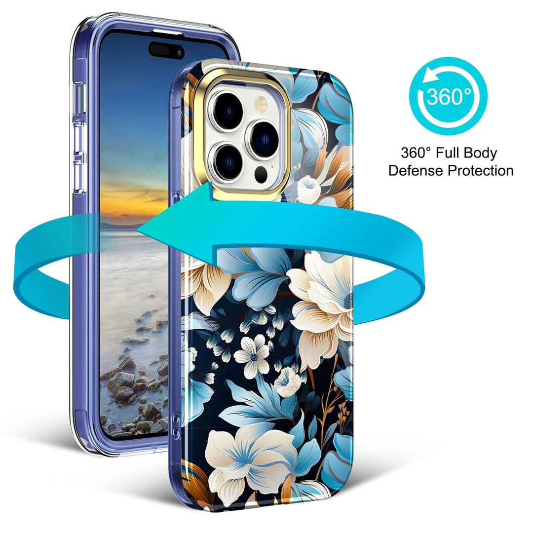 Chic Marble Shield Case for iPhone 16 Plus - DOKUTRONIX