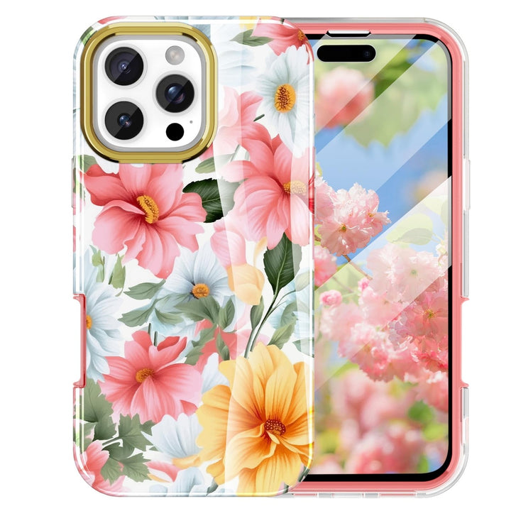 Chic Marble Shield Case for iPhone 16 Plus - DOKUTRONIX