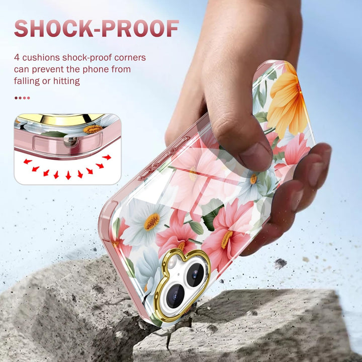 Chic Marble Shield Case for iPhone 16 Plus - DOKUTRONIX