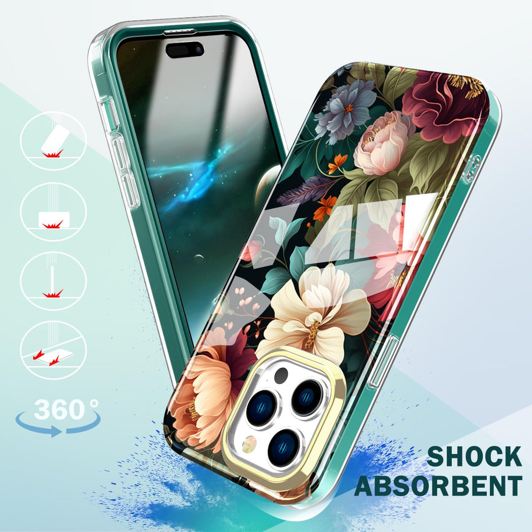 Chic Marble Shield Case for iPhone 16 Plus - DOKUTRONIX